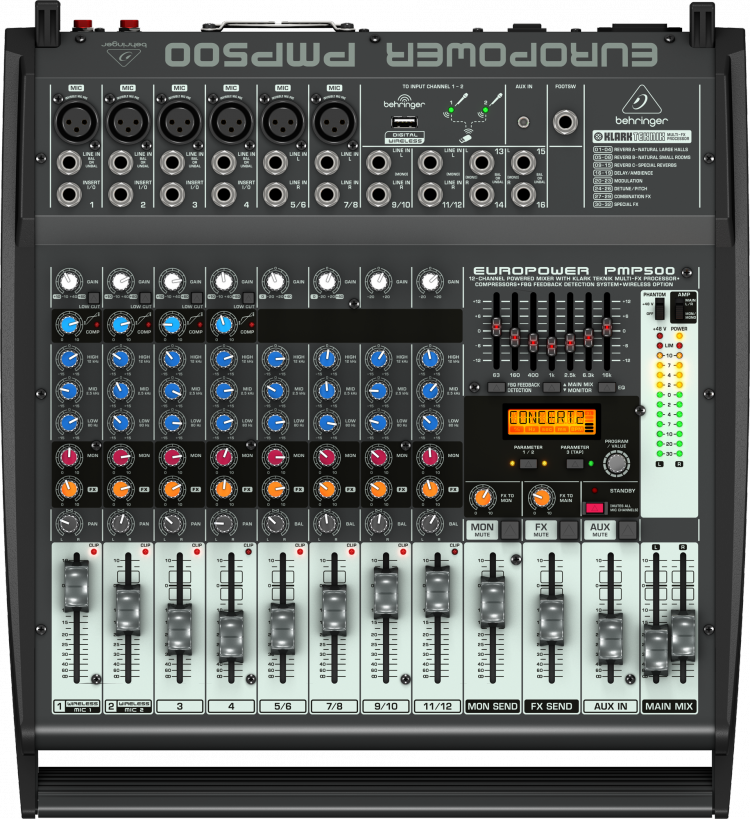 Behringer EUROPOWER PMP5000 　ミキサー Behringer | Product | PMP5000