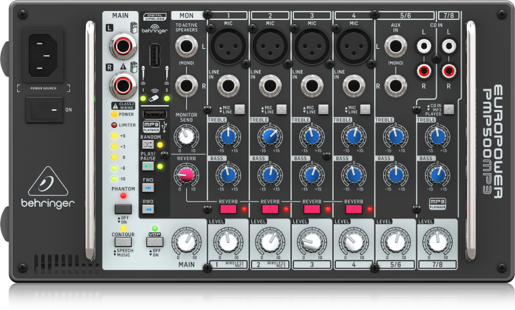 Behringer EUROPOWER PMP5000 　ミキサー BEHRINGER ミキサーEUROPOWER PMP5000【希少モデル】